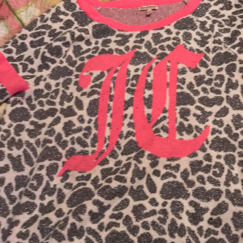 Worn once original juicy couture long sleeved sweater